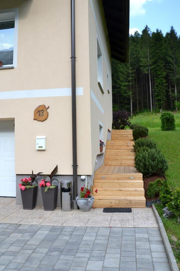 Apartma Ob Potoku Luče エクステリア 写真